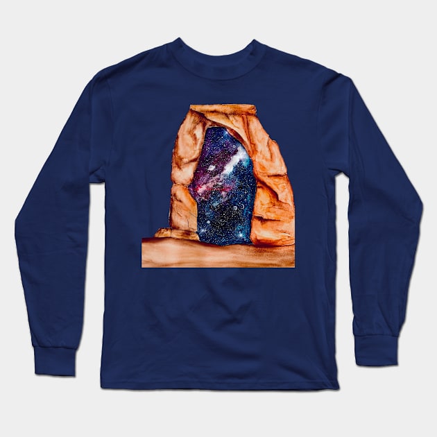 Door to the universe Long Sleeve T-Shirt by Whettpaint